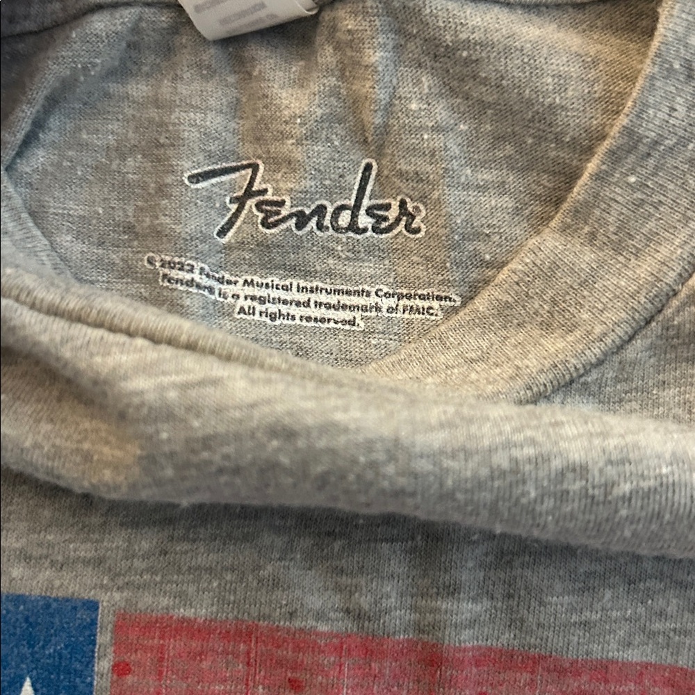 Fender Guitar American Flag T-Shirt - Picture 4 of 4